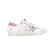 Golden Goose Stiliga Sneakers för Män och Kvinnor White, Dam