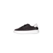 Philippe Model Svarta Sneakers med Sid- och Baklogo Black, Herr