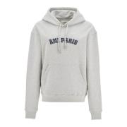 Ami Paris Varsity-hoodie med känguruficka Gray, Dam