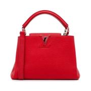 Louis Vuitton Vintage Pre-owned Laeder handvskor Red, Dam