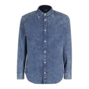 Dondup Denim Skjorta Blue, Herr