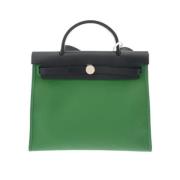 Hermès Vintage Pre-owned Tyg handvskor Green, Dam