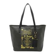 Bvlgari Vintage Pre-owned Canvas totevskor Black, Dam