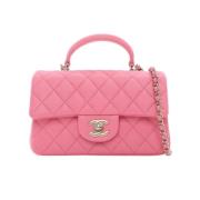 Chanel Vintage Pre-owned Laeder chanel-vskor Pink, Dam