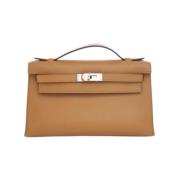 Hermès Vintage Pre-owned Laeder handvskor Brown, Dam