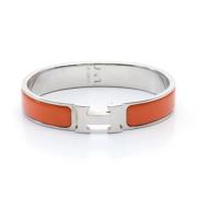 Hermès Vintage Pre-owned Tyg armband Gray, Dam