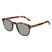 Saint Laurent Slim Stil Solglasögon Brown, Unisex