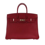 Hermès Vintage Pre-owned Laeder handvskor Red, Dam