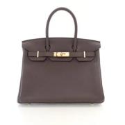 Hermès Vintage Pre-owned Laeder handvskor Gray, Dam