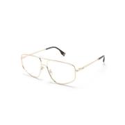 Fendi Fe50088U 032 Optical Frame Yellow, Unisex