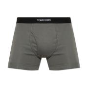 Tom Ford Boxershorts med logotyp Gray, Herr