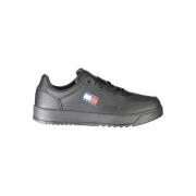 Tommy Hilfiger Svart Polyeten Herr Sneaker Black, Herr