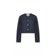 Fabienne Chapot Davis Denim Blazer Blue, Dam