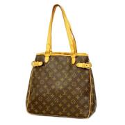 Louis Vuitton Vintage Pre-owned Tyg louis-vuitton-vskor Brown, Dam