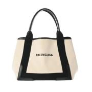 Balenciaga Vintage Pre-owned Canvas balenciaga-vskor Beige, Dam