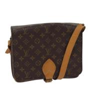 Louis Vuitton Vintage Pre-owned Canvas louis-vuitton-vskor Brown, Dam