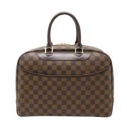 Louis Vuitton Vintage Pre-owned Canvas louis-vuitton-vskor Brown, Dam