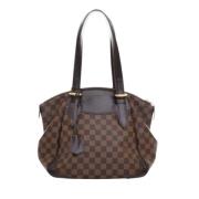 Louis Vuitton Vintage Pre-owned Canvas louis-vuitton-vskor Brown, Dam