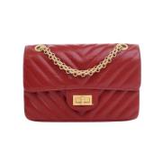 Chanel Vintage Pre-owned Laeder chanel-vskor Red, Dam