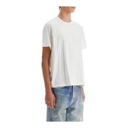 Our Legacy Boxy Cut Crew Neck T-Shirt White, Herr