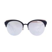 Dior Vintage Pre-owned Metall solglasgon Black, Dam