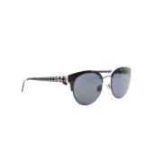 Dior Vintage Pre-owned Plast solglasgon Black, Dam