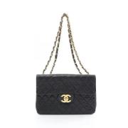 Chanel Vintage Pre-owned Laeder chanel-vskor Black, Dam