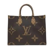 Louis Vuitton Vintage Pre-owned Canvas louis-vuitton-vskor Brown, Dam