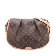 Louis Vuitton Vintage Pre-owned Canvas louis-vuitton-vskor Brown, Dam