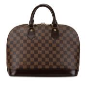 Louis Vuitton Vintage Pre-owned Canvas handvskor Brown, Dam