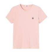 Jott Rosas Rosa T-shirts - Normal passform Pink, Herr