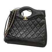 Chanel Vintage Pre-owned Laeder chanel-vskor Black, Dam