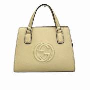 Gucci Vintage Pre-owned Laeder gucci-vskor Beige, Dam