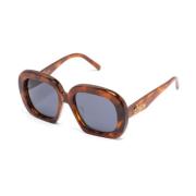 Loewe Lw40113U 53V Sunglasses Brown, Dam