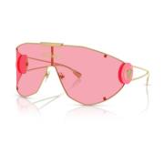 Versace Guld/Rosa Solglasögon VE 2268 Pink, Herr