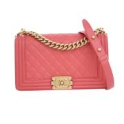 Chanel Vintage Pre-owned Laeder handvskor Pink, Dam