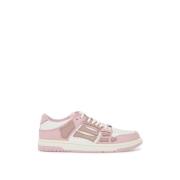 Amiri Låg Topp Lädersneakers Pink, Dam