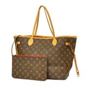 Louis Vuitton Vintage Pre-owned Tyg louis-vuitton-vskor Brown, Dam