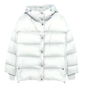 Herno Vadderad huva vit White, Dam