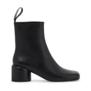 Camper Niki Ankelboots med Cylindrisk Klack Black, Dam