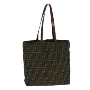 Fendi Vintage Pre-owned Canvas totevskor Brown, Dam