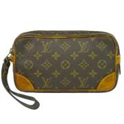 Louis Vuitton Vintage Pre-owned Canvas louis-vuitton-vskor Brown, Dam