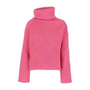 Philosophy di Lorenzo Serafini Rosa tröja Knit Pull Look36 Pink, Dam