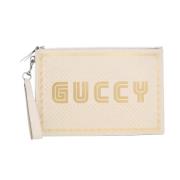 Gucci Vintage Pre-owned Laeder gucci-vskor Beige, Dam