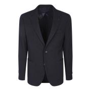 Lardini Blå Blazer för Män Blue, Herr