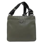 Prada Vintage Pre-owned Laeder prada-vskor Gray, Dam