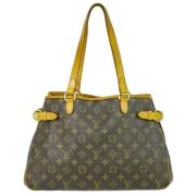 Louis Vuitton Vintage Pre-owned Canvas totevskor Brown, Dam