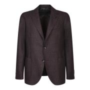 Lardini Brun Blazer Stilfullt Utseende Brown, Herr