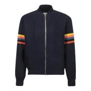 PS By Paul Smith Blå Ullkofta Aw24 Blue, Herr