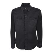 Dolce & Gabbana Svarta T-shirts & Polos Aw24 Black, Herr